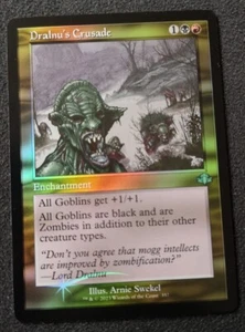 Dralnu's Crusade - Foil - Retro Frame - DMR - MTG - NM Unplayed - EN - 357 - Picture 1 of 1