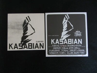 Kasabian CD PROMO Club Foot (2005 Reissue EU)  + Japan Tour 2004 Flyer MINT - Image 1 of 3