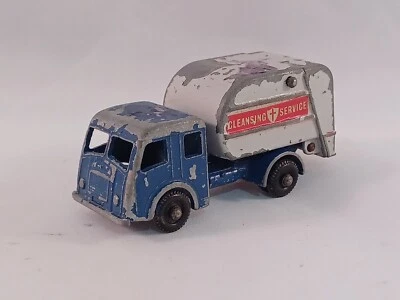 1963 Tippax Refuse Collector Blue No. 15 Matchbox Lesney England Diecast 1:64 - Image 1 of 4