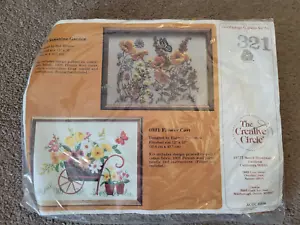 Carro de flores The Creative Circle Kit 321 nuevo 1983 de colección - Imagen 1 de 3