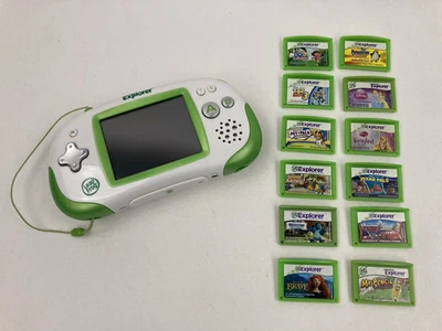 Leap Frog Leapster Explorer Learning Game System Console 39100 w/ 12 Games - Image 1 of 4