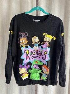 Rugrats Sweatshirt Kids Large 11-13 Nickelodeon Long Sleeve - Picture 1 of 3