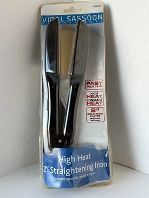 Plancha alisadora de cabello profesional Vidal Sassoon 2 pulgadas calor ajustable NUEVO Foto 1 de 4