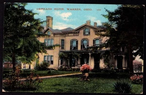 Postcard Ohio OH Warren Orphan's Home 1910s - Picture 1 of 2