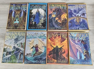 HTF Hooper's Dragon series by Gary J Darby 1-8 Complete - Picture 1 of 9