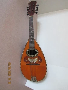 Antique Unbranded Bowl Back Mandolin - Picture 1 of 11