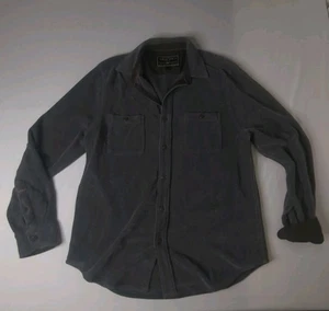True Grit Hemdjacke Shacket Herren L grau schwer Baumwollmischung Overshirt - Bild 1 von 4