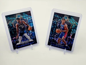 Panini Mosaic 2023-2024 Genesis Parallel NBA Cards Embiid/Duren- Two Card Set! - Picture 1 of 5