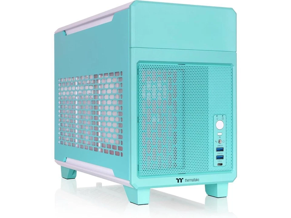 Thermaltake TR100 Mint Strawberry Mini Tower Chassis (ca-11a-00slnn-00)