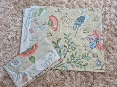 Biancheria da letto Pip Studio 135 x 200 cm Spring To Life kaki fiori colorati *come nuova* - Immagine 1 di 4