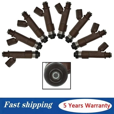 Inyector de combustible 8 piezas FJ728 para Lexus LX470 2006-2007 Toyota Land Cruiser 4,7 L V8 Foto 1 de 4