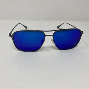 MAUI JIM BEACHES MJ541-27A Gunmetal/ Blue Hawaii POLARIZED AUTHENTIC Japan W108 - Picture 1 of 10