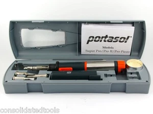 PORTASOL SUPER PRO 125 MK2 CORDLESS BUTANE GAS SOLDERING IRON KIT APSK SP-1K - Picture 1 of 3