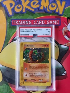 Sudowoodo H24/H32 Aquapolis Holo Rare PSA 7 NM Pokemon Card - Swirl - Picture 1 of 7