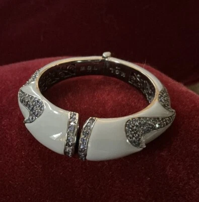 ¡IMPRESIONANTE! Brazalete MCL by Matthew Campbell Laurenza, zafiro azul y gris Foto 1 de 4