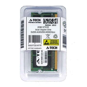 2GB SODIMM Acer Aspire One D255 AO-N55DQcc AO-N55DQkk AO-N55DQrr Ram Memory - Picture 1 of 1