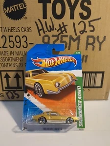 HOT WHEELS TREASURE HUNT STUDEBAKER AVANTI COLOR ORO 55/244 NEW!! - Picture 1 of 6
