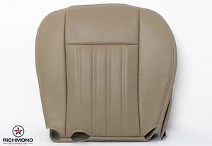 Lincoln Aviator 2005 llantas techo corredizo - parte inferior lateral del conductor cubierta de asiento de cuero bronceado - Imagen 1 de 12