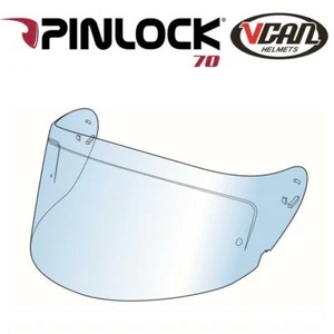 Pinlock 70 Clear Anti-Fog Insert for VCAN V127 V128 V271 V272 V151 H128 - Picture 1 of 1