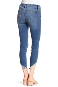 NWT JOE'S Womens Icon Ankle Skinny Angled Frayed Hem Jeans Size 30 Ophelia Wash - Picture 1 of 12