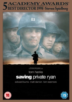 Saving Private Ryan DVD (2000) Tom Hanks, Spielberg (DIR) cert 15 Amazing Value - Image 1 of 2