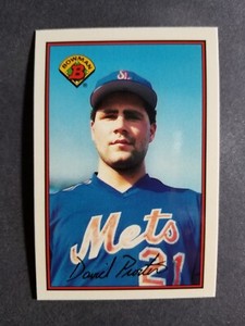 1989 Bowman tiffany / glossy DAVE PROCTOR card # 378