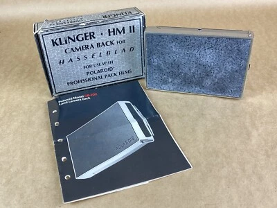 Klinger HM2 For Hasselblad Camera Polaroid Model CB102 W/ Original Box - Image 1 of 4