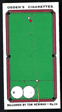 OGDENS - BILLIARDS BY TOM NEWMAN - #24 CUSHION FIRST CANNON