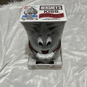 New VTG 1995 Silver Hershey Kiss Dispenser Turn The Flag Get A KISS 9” Sealed  - Picture 1 of 9