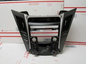 2011 2012 2013 2014 HYUNDAI SONATA RADIO BEZEL TRIM WITH CLIMATE CONTROLS - Picture 1 of 7