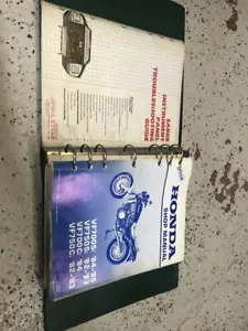 1982 1983 1984 1985 Honda VF700S VF750S VF700C VF750C Servicio Reparación Manual - Imagen 1 de 8