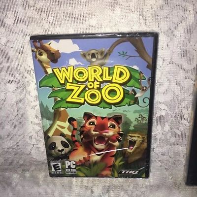 World of Zoo PC Video Game Brand New & Factory Sealed Windows Vista/XP PC DVD - Image 1 of 3
