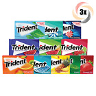 3x Packs Trident Variety Sugar Free Gum | 14 Sticks Per Pack | Mix & Match!