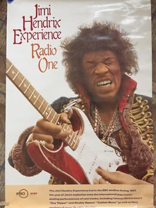 Jimi Hendrix Experience Radio One Poster Original 1988 Promo 24x36 - Bild 1 von 3