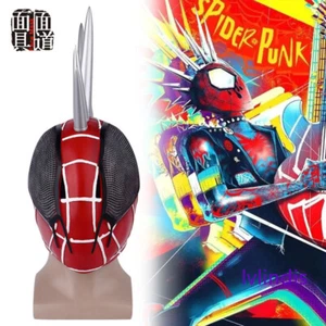 Spider-Man: Across the Spider-Verse Hobart 'hobie' Brown Helmet Mask Cosplay PVC - Picture 1 of 10