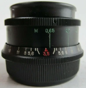 Industar 50-2 2 covers! 50mm f3,5 Russian Bokeh portrait Lens DSLR M42 Mount Old - Picture 1 of 11
