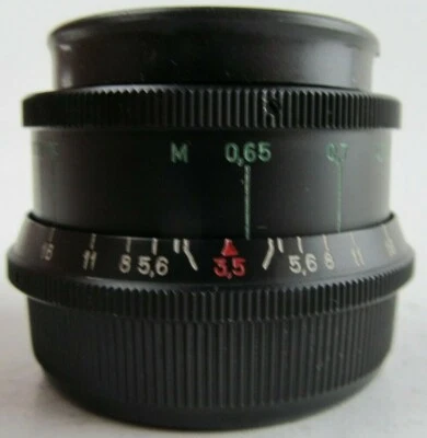 Industar 50-2 2 covers! 50mm f3,5 Russian Bokeh portrait Lens DSLR M42 Mount Old - Image 1 of 4