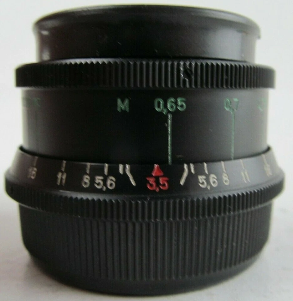 Industar 50-2 2 covers! 50mm f3,5 Soviet Bokeh portrait Lens DSLR M42 Mount Old - Image 1 of 4