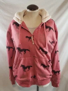 CE Schmidt WorkWear Fit For Her Horse Jacket with Hood Medium (10-12) Vintage - Picture 1 of 12
