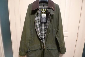 BARBOUR - A135 MARK PHILLIPS WAX COTTON JACKET- MADE IN ENGLAND - LARGE-- RARE - Picture 1 of 24