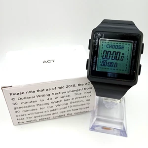 Act Pacing Watch Testing Timers Inc. First Gen Black new Battery - Picture 1 of 20