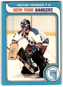 1979-80 O-Pee-Chee Wayne Thomas #126 New York Rangers