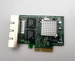 Supermicro AOC-SGP-I4 Quad Port Gigabit Ethernet NIC Netzwerk Controller Karte - Bild 1 von 4