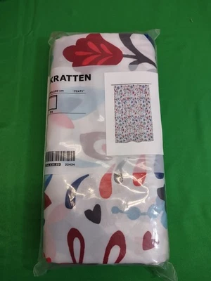 Cortina de Ducha IKEA KRATTEN Patrón Flor 180x180 cm Nueva en Paquete Nueva en Paquete Foto 1 de 3