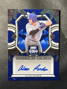ALAN RODEN 2023 Panini Elite Extra Hidden Gems Auto - Picture 1 of 2