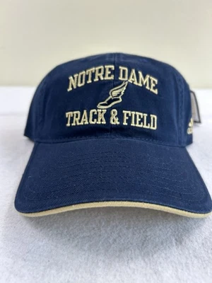 Gorra ajustable Notre Dame Fighting Irish Atletismo azul ajuste relajado nueva Foto 1 de 4