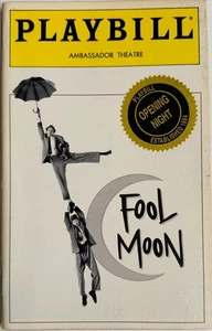 Fool Moon – O/N Broadway Playbill – Oct 1995 – Bill Irwin, David Shiner - Picture 1 of 2