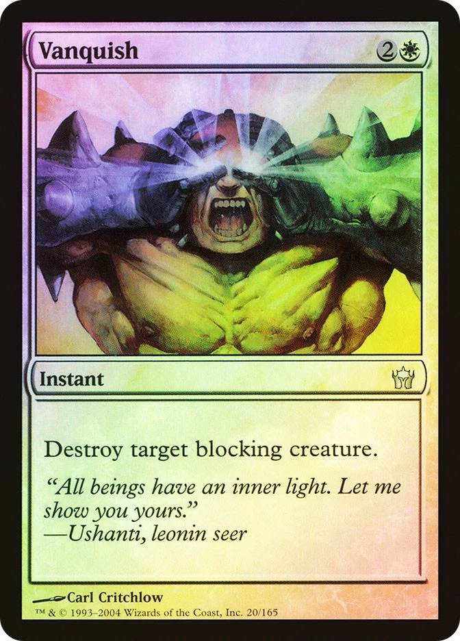 MTG FOIL Vanquish  - Fifth Dawn #020 - Image 1 of 1