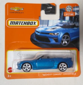 MATCHBOX 31/100 `16 Chevy Camaro Convertible Neu OVP aus Geschäftsauflösung (5) - Bild 1 von 1