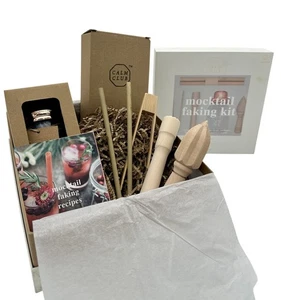 Calm Club Mocktail Faking Kit Mixología Artesanal Cóctel Set de Inicio - Imagen 1 de 5